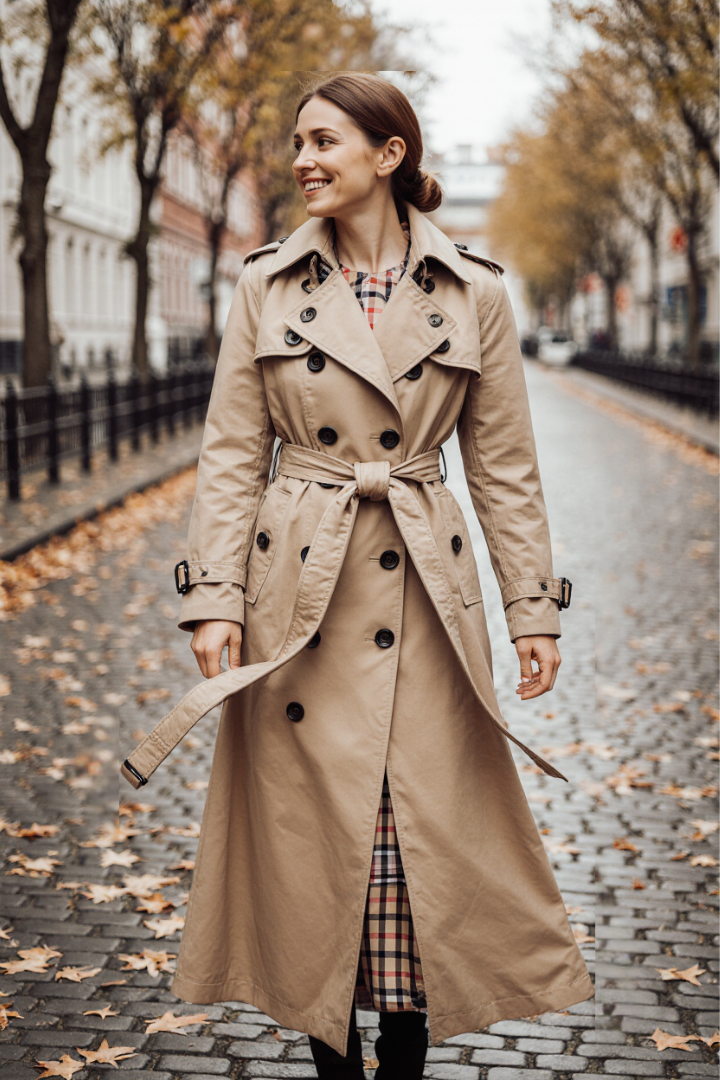 ALBINA | ELEGANCKI PŁASZCZ NA CHŁODNE DNI