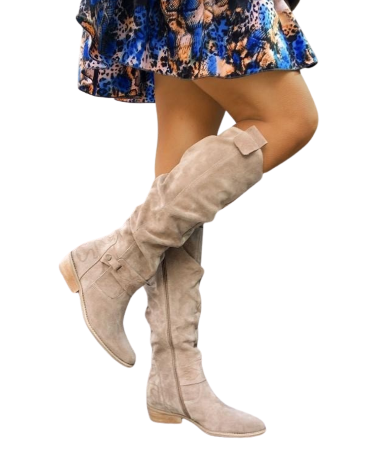 AMALIA | ZAMSZOWE KOZAKI ZA KOLANO