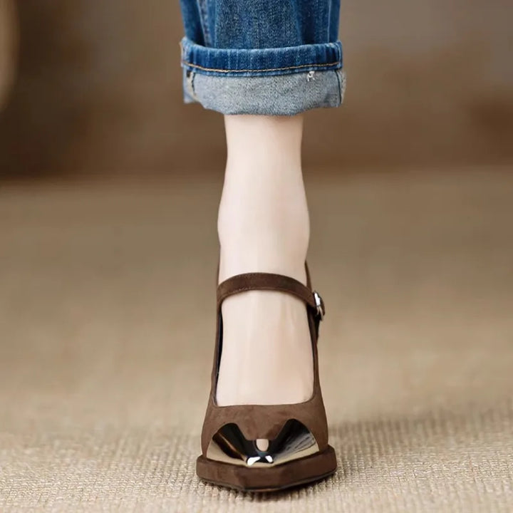 LIDIA | CZÓŁENKA Z METALICZNYM AKCENTEM